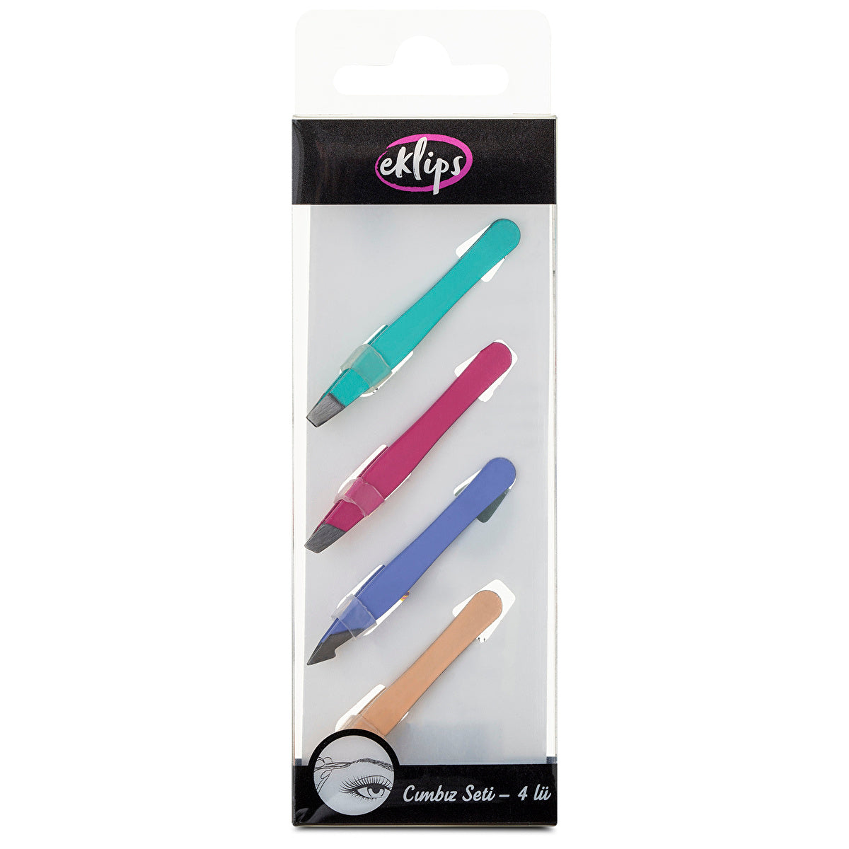 Eklips Tweezers Set 4-Piece - Precision Twisting Tips | Essential Tools - Image #1