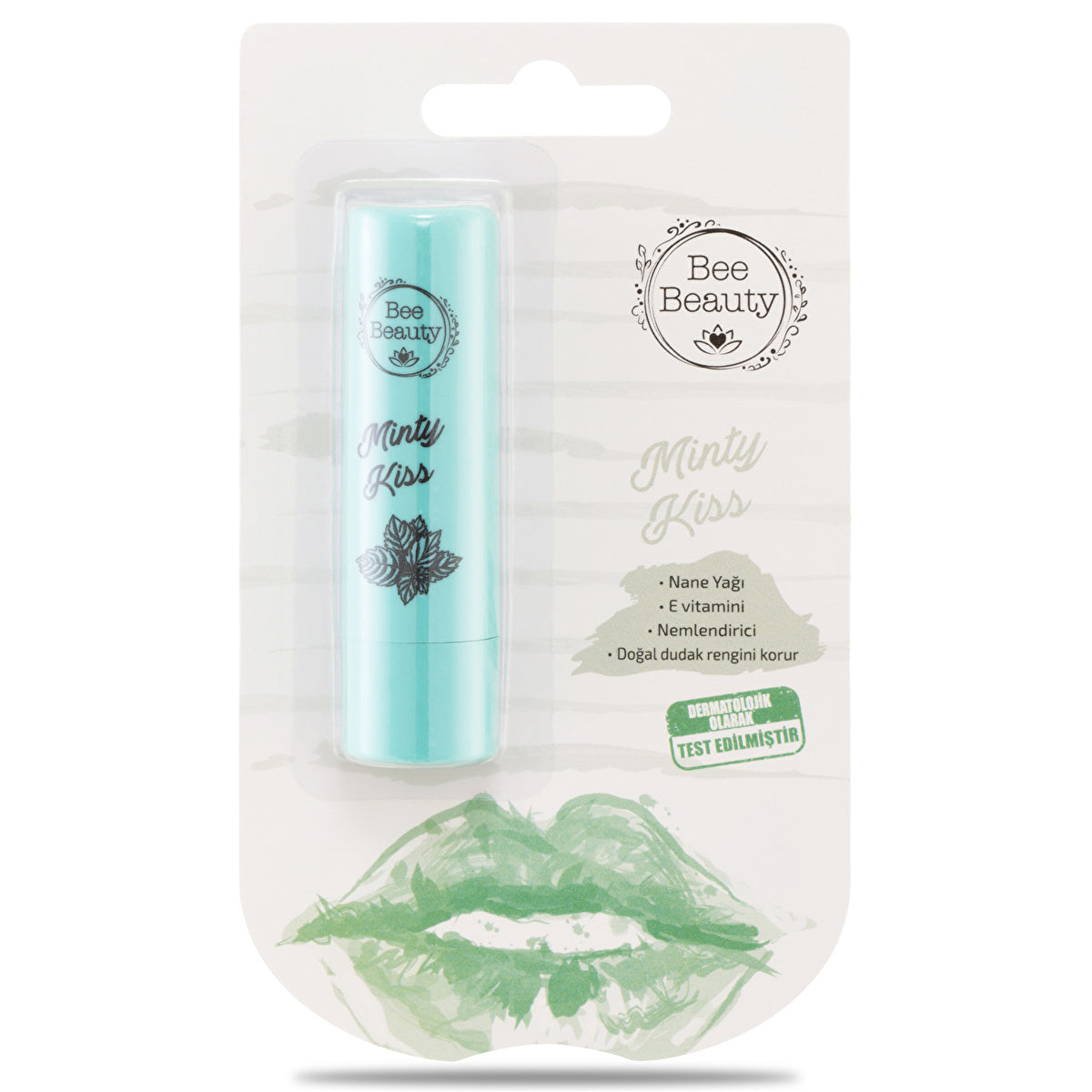 Bee Beauty Lip Balm Minty Kiss - Nourishing Formula | Hydrating Care