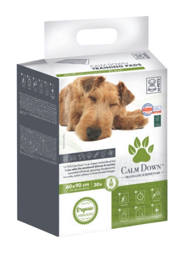 M-Pets Calming Dog Training Pads for Potty Training 90x60cm 30ct
