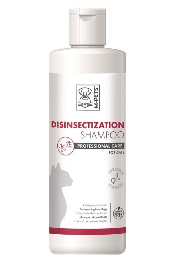 M-Pets Cat Flea & Tick Shampoo for Clean & Fresh Fur 250ml