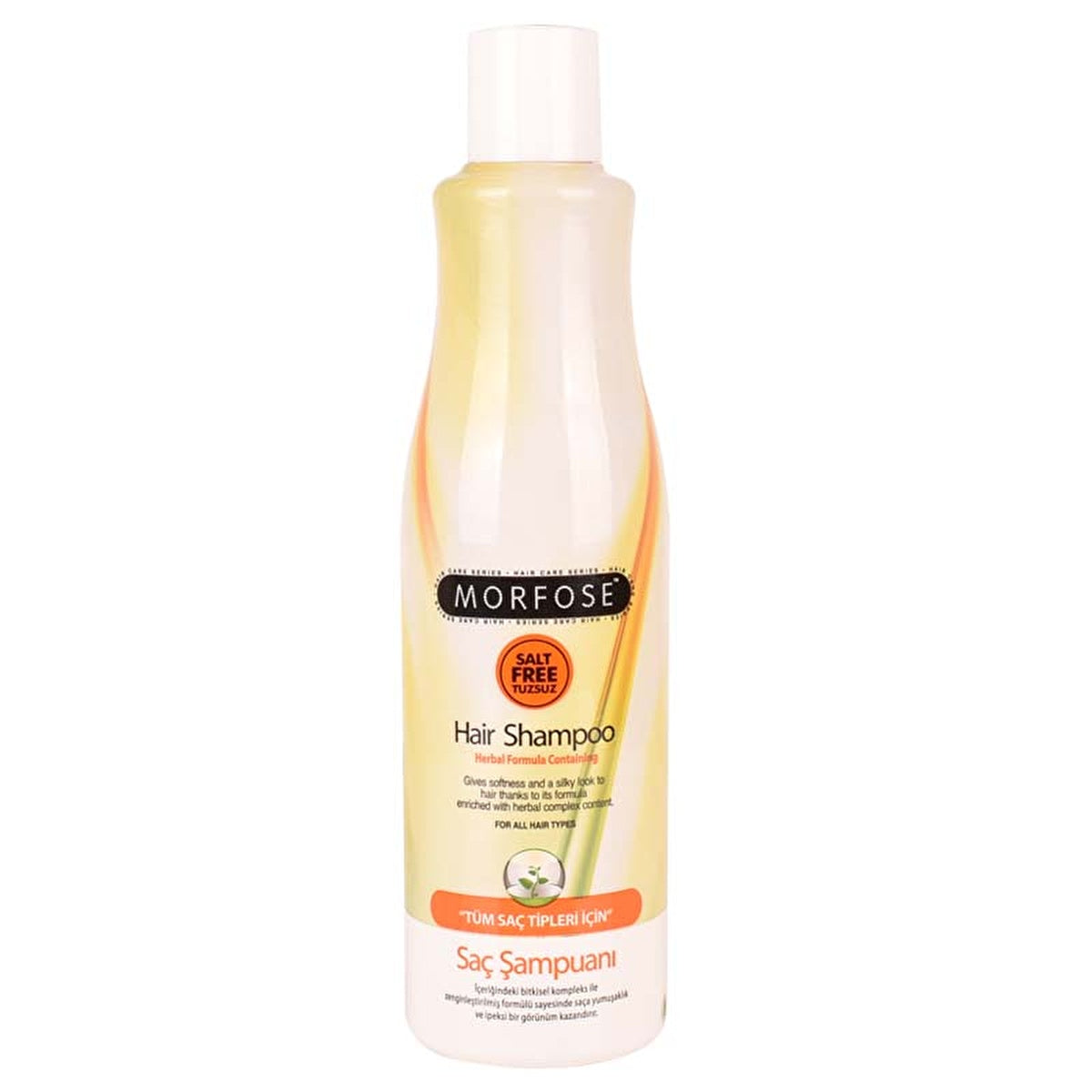 Morfose Sulfate-Free Shampoo 500ml - Strengthening Formula | All Hair Types - Image #1