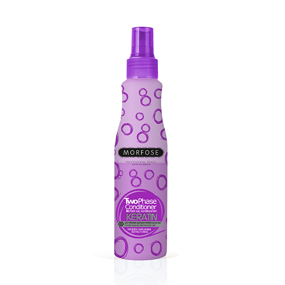 Morfose Keratin Blow Dry Spray 220ml - Dual Phase Conditioner