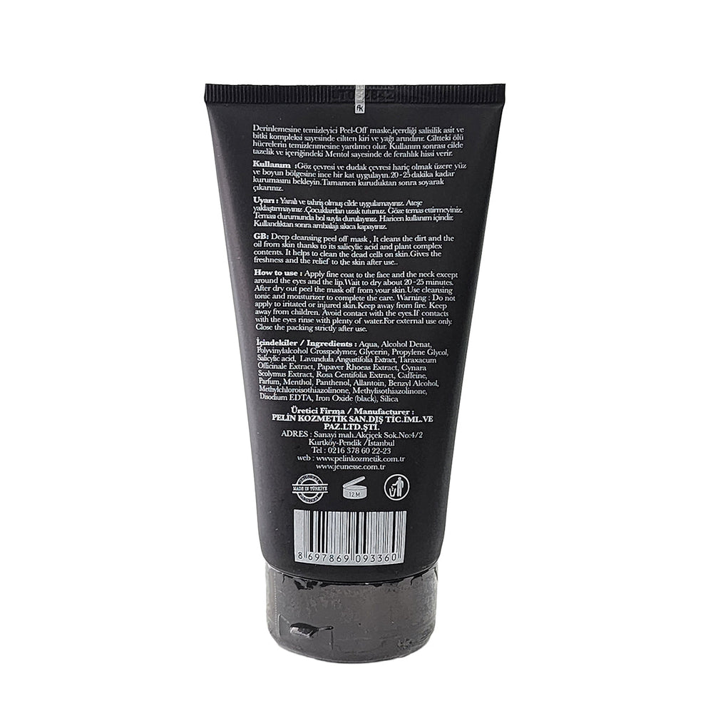 Jeunesse Black Mask Deep Cleansing Peel-Off Formula 150ml