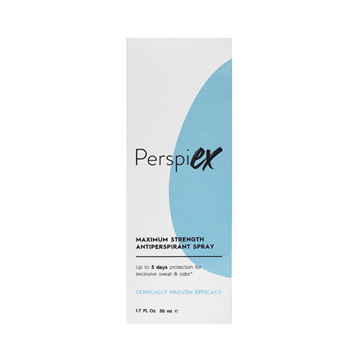 Perspiex Clinically Approved Antiperspirant Spray 50ml - Maximum Strength