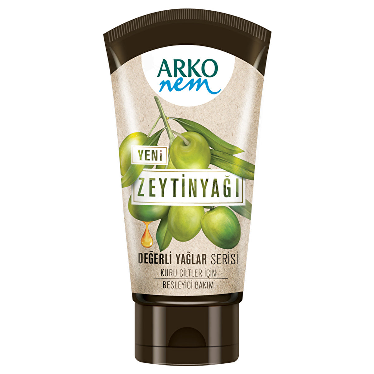 Arko Moisture Olive Oil Cream 60ml - Nourishing Formula | Hydrating - Image #1
