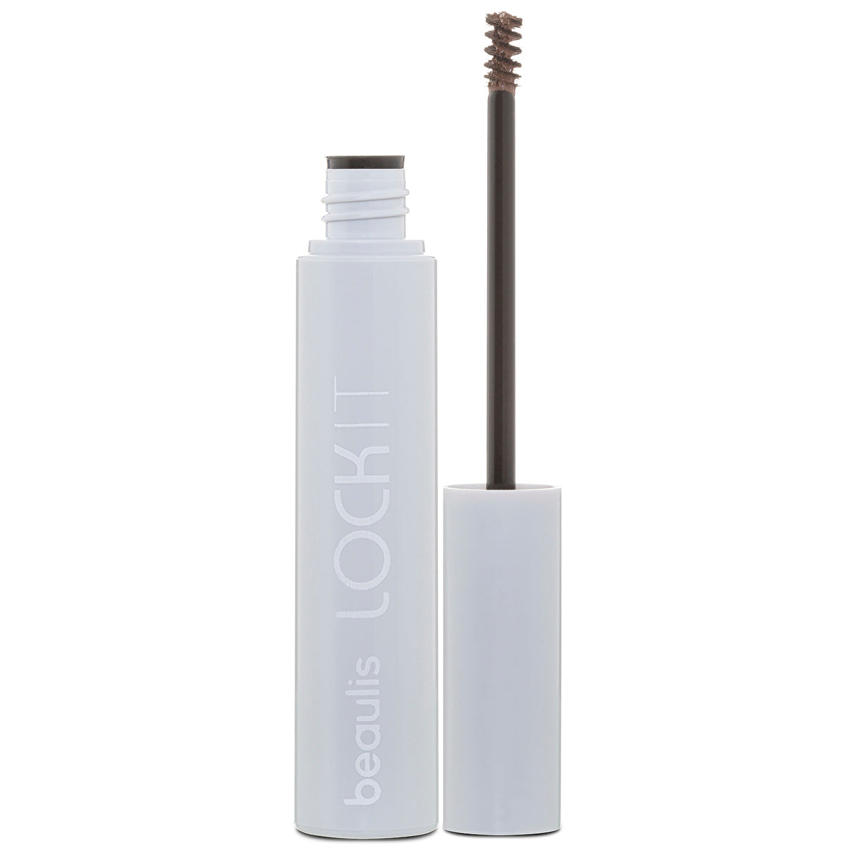 Beaulis Lock It Brow Mascara 199 Dark Brown - Ergonomic Brush