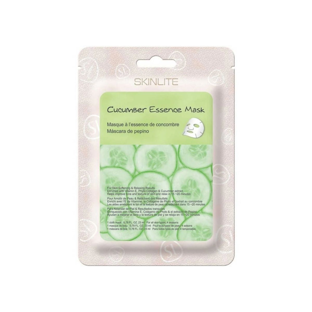 Skinlite Cucumber Essence Sheet Mask for Instant Hydration 1 Count