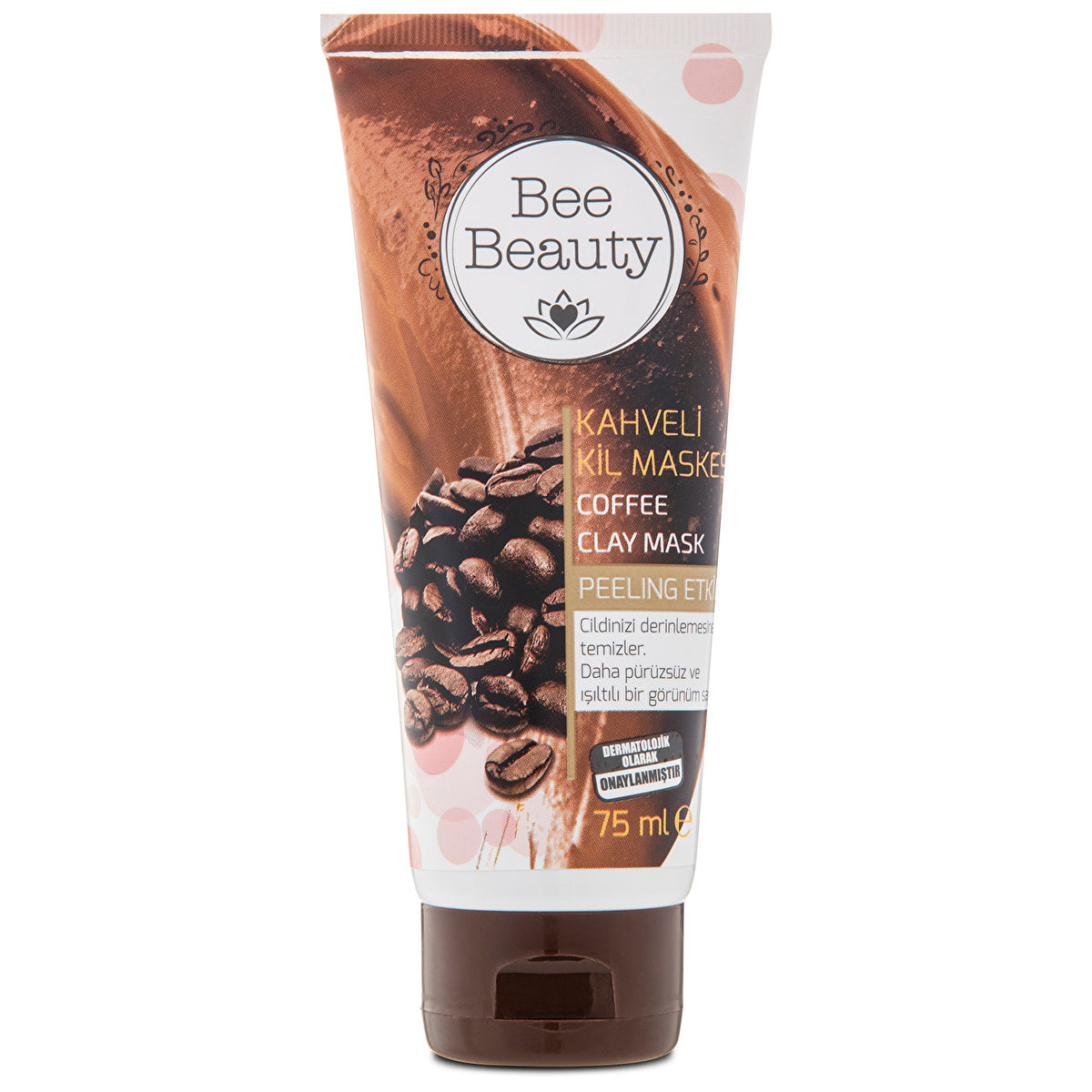 Bee Beauty Coffee Face Mask 75ml - Deep Cleansing & Exfoliating