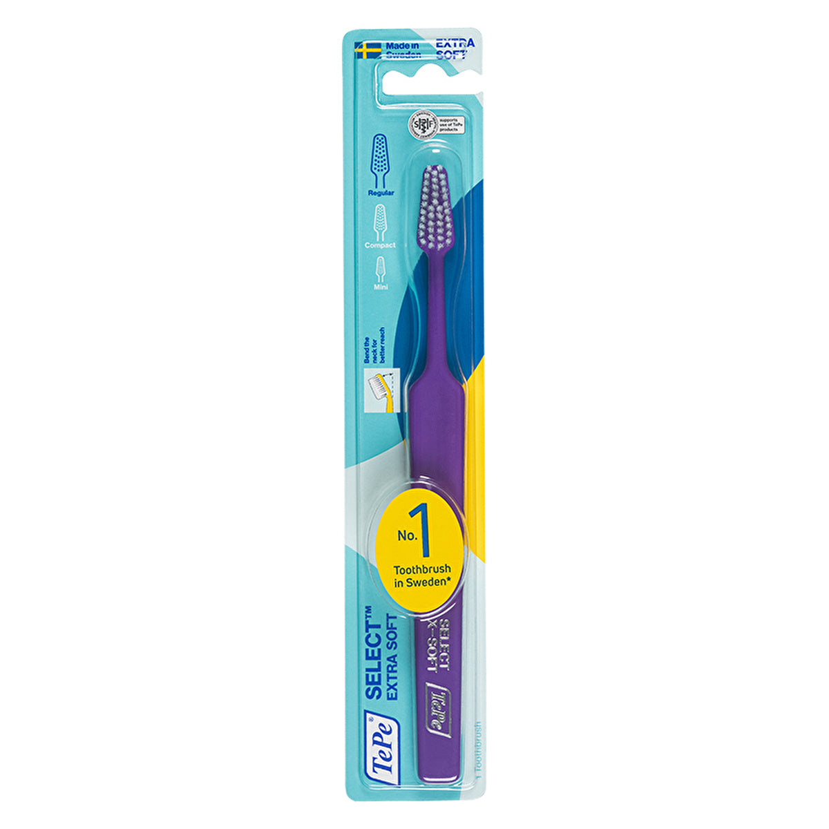 Tepe Select X-Soft Toothbrush - Cone Shaped Bristles | Superior Clean - Image #1