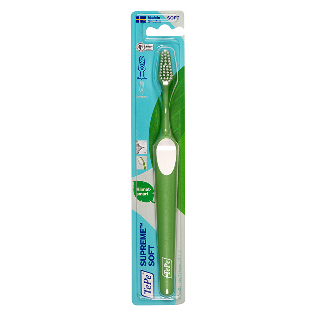 Tepe Supreme Toothbrush - Conical Bristles | Ergonomic Handle - Image #1