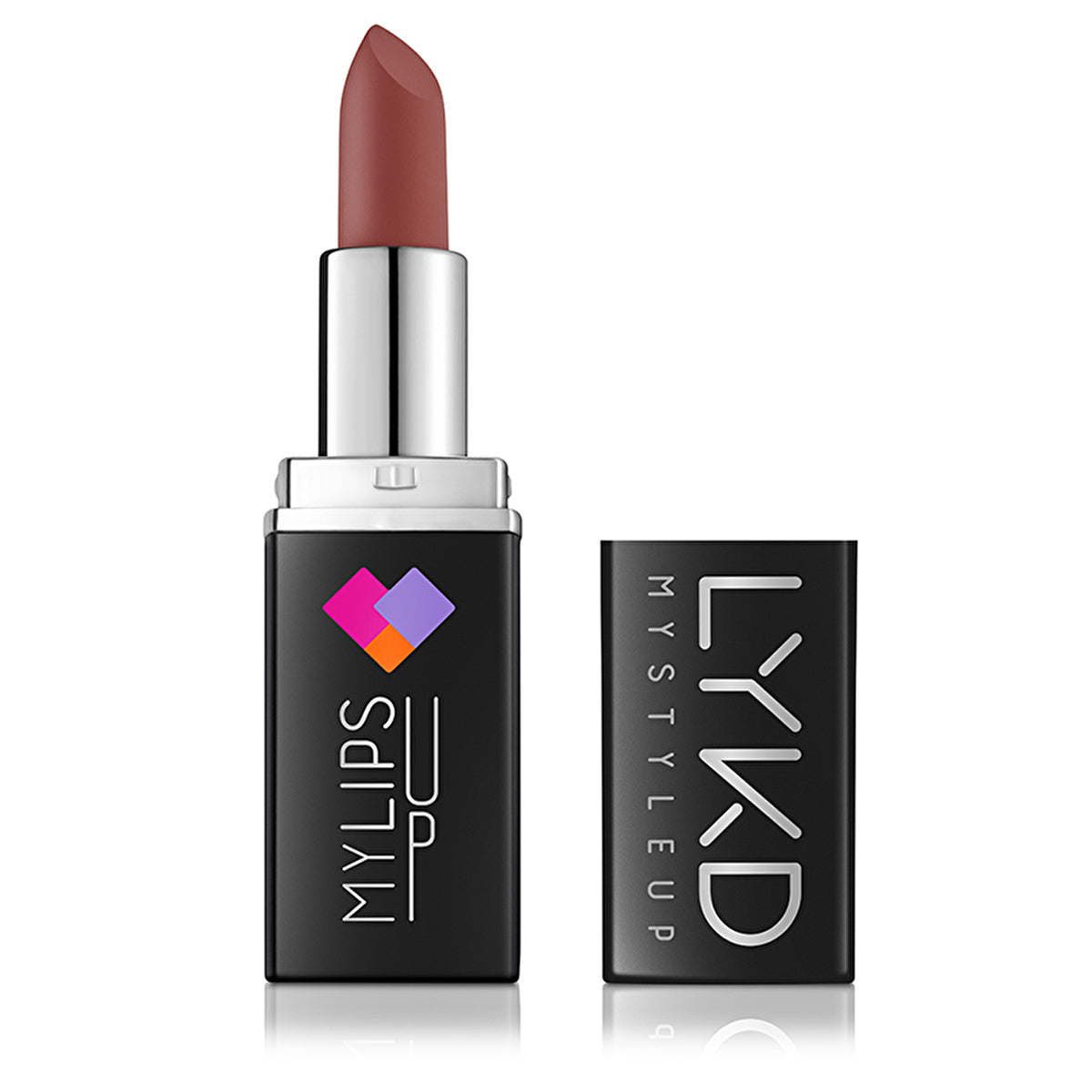 LYKD Matte Lipstick 392 Dark Cherry - Bold Color | Long-Lasting Wear - Image #2