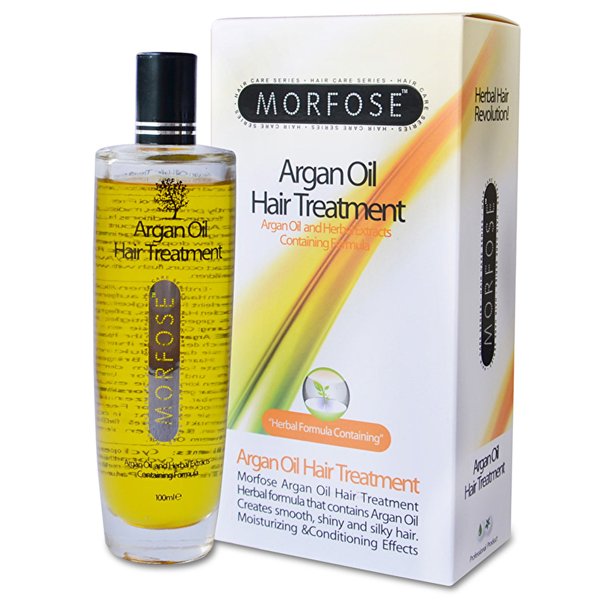 Morfose Argan Oil 3.4oz - Natural Hair Care Solution | Hydrating