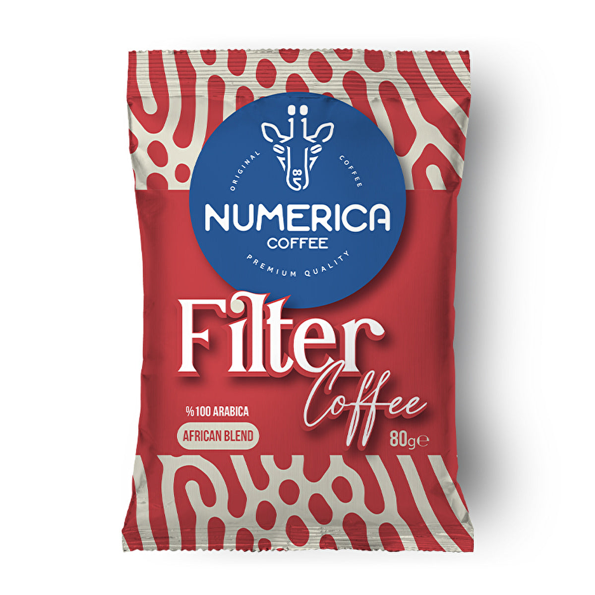 Numerica African Blend Coffee 80g - 100% Arabica | Medium Roast