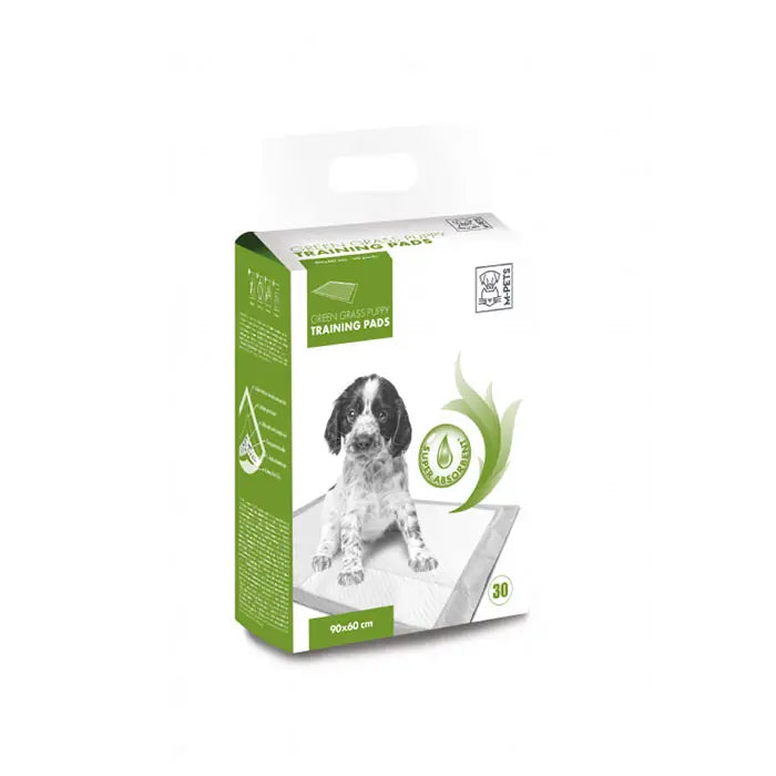 M-Pets Green Grass Dog Training Pee Pads 60x90cm 30 Count