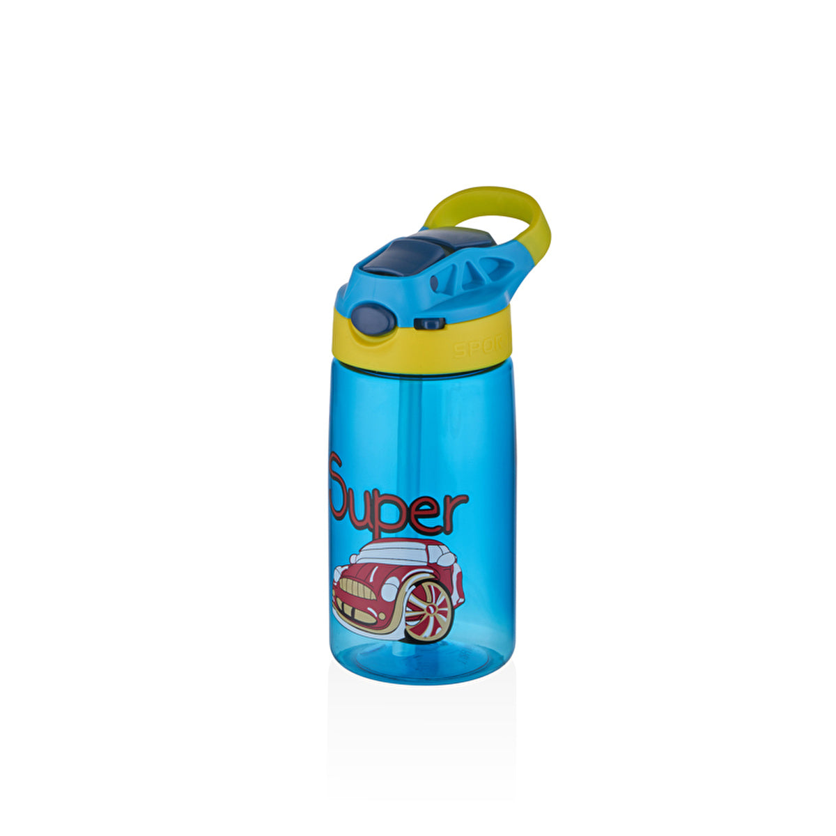 Blue Water Bottle 500ml - BPA-Free Tritan | Stylish Design - Image #1