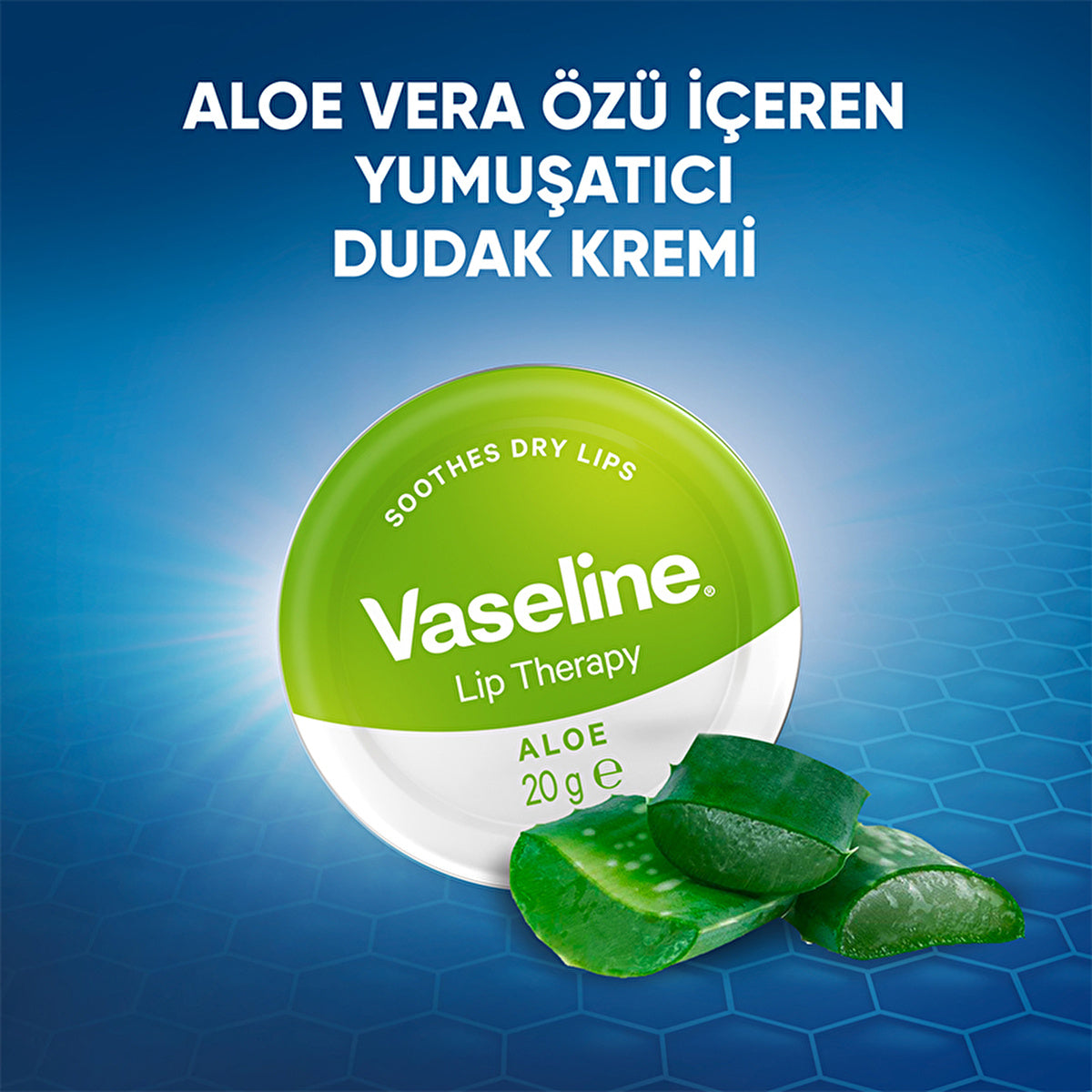 Vaseline Lip Therapy Aloe Vera Lip Balm 0.7oz - Moisturizing Formula | Ultimate Care