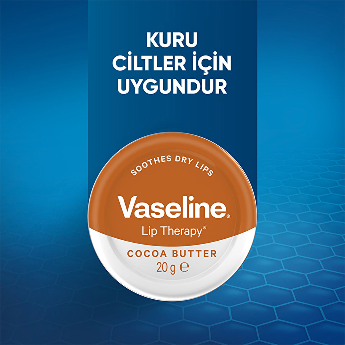 Vaseline Lip Therapy Cocoa Butter Lip Balm 0.7oz - Moisturizing Care | 20g