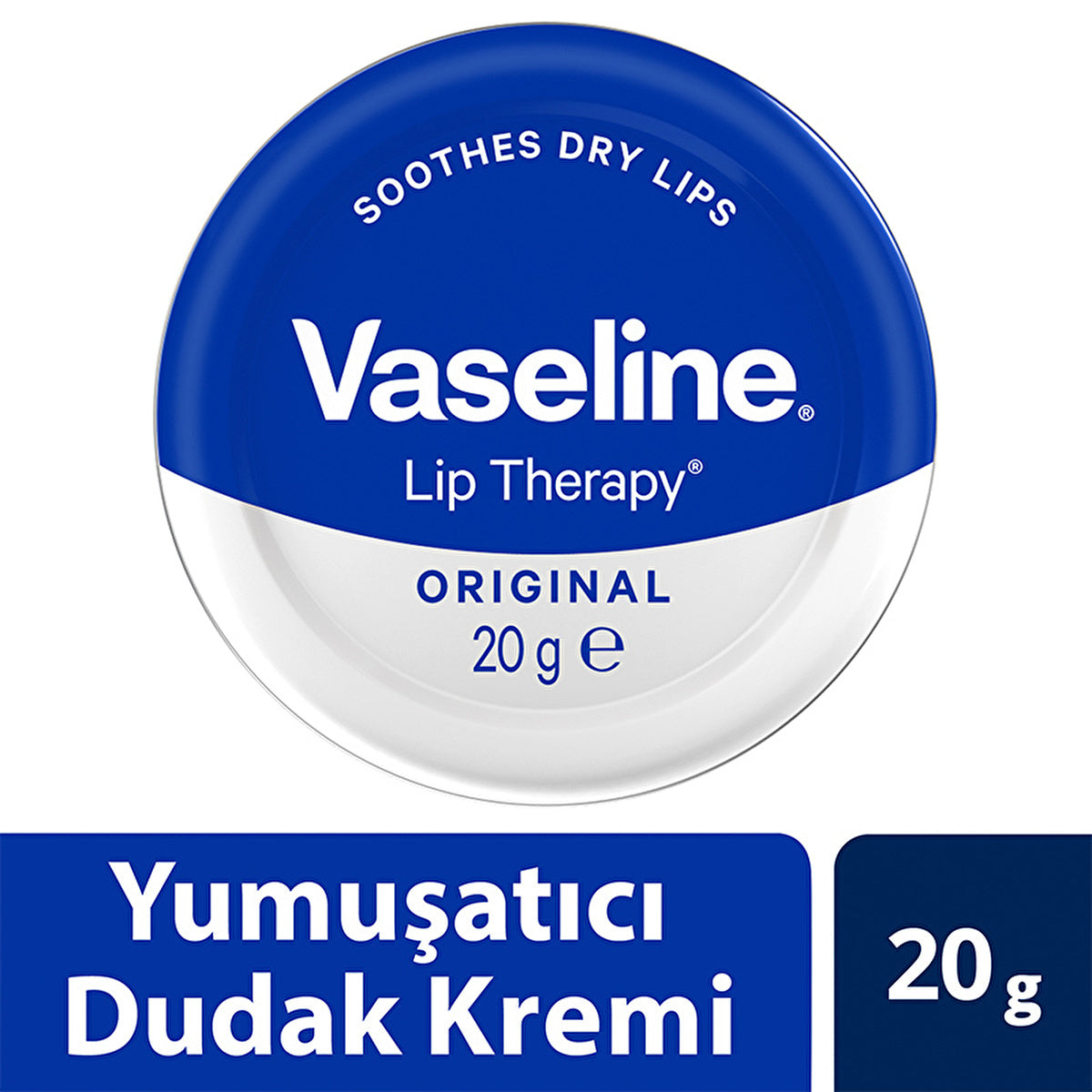 Vaseline Lip Therapy Original Lip Balm - 0.7oz | Moisturizing Care