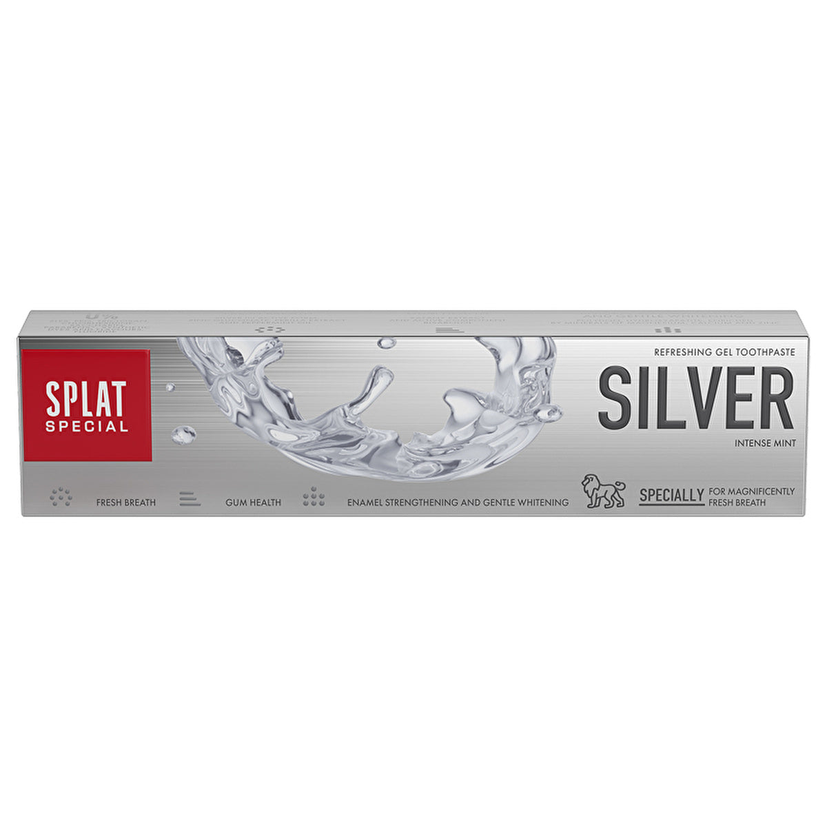 Splat Special Silver White Toothpaste 75ml - Whitening Formula | Fluoride-Free - Image #2