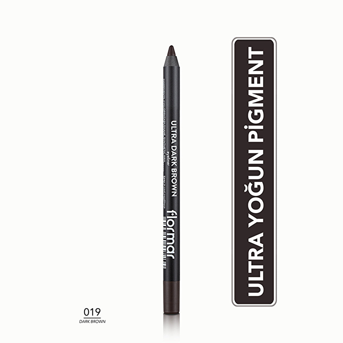 Flormar Ultra Pigmented Soft Tip Matte Eyeliner - Dark Brown | 0.04 oz