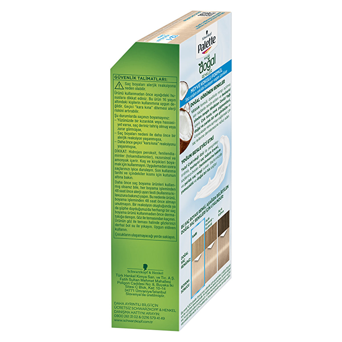 Palette Permanent Natural Hair Color 12-1 Ashy Ice Blonde | 3.4 fl oz
