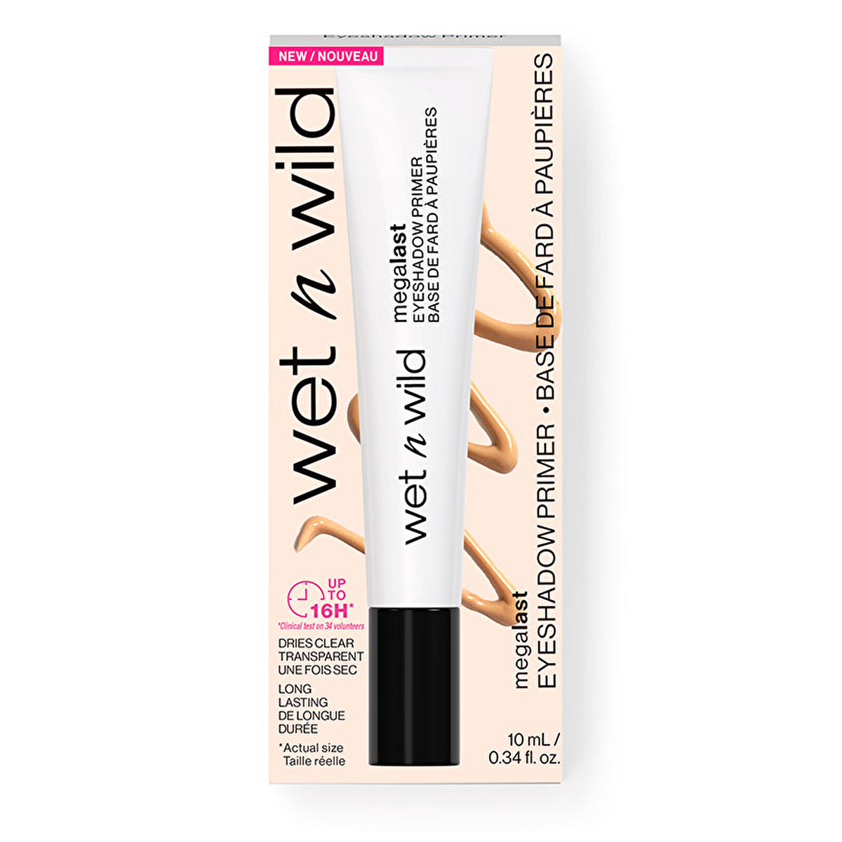 Wet n Wild Megalast Eyeshadow Primer - Ultra Creamy Formula | Long-Lasting - Image #1