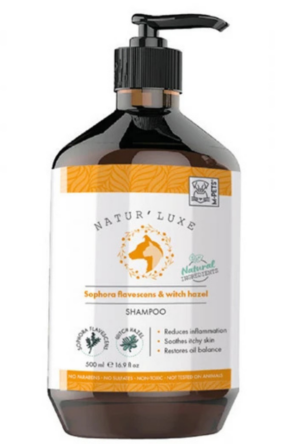M-Pets Naturluxe Sophora & Witch Hazel Dog Shampoo 500ml