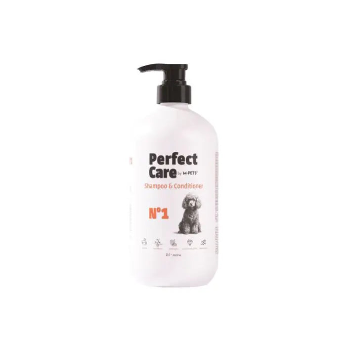 M-Pets Perfect Care NO.1 2-in-1 Softening Dog Shampoo 1L