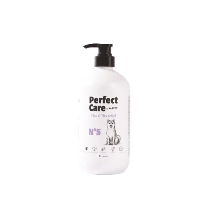 M-Pets Perfect Care NO.5 Dog Shampoo for Pests 1L