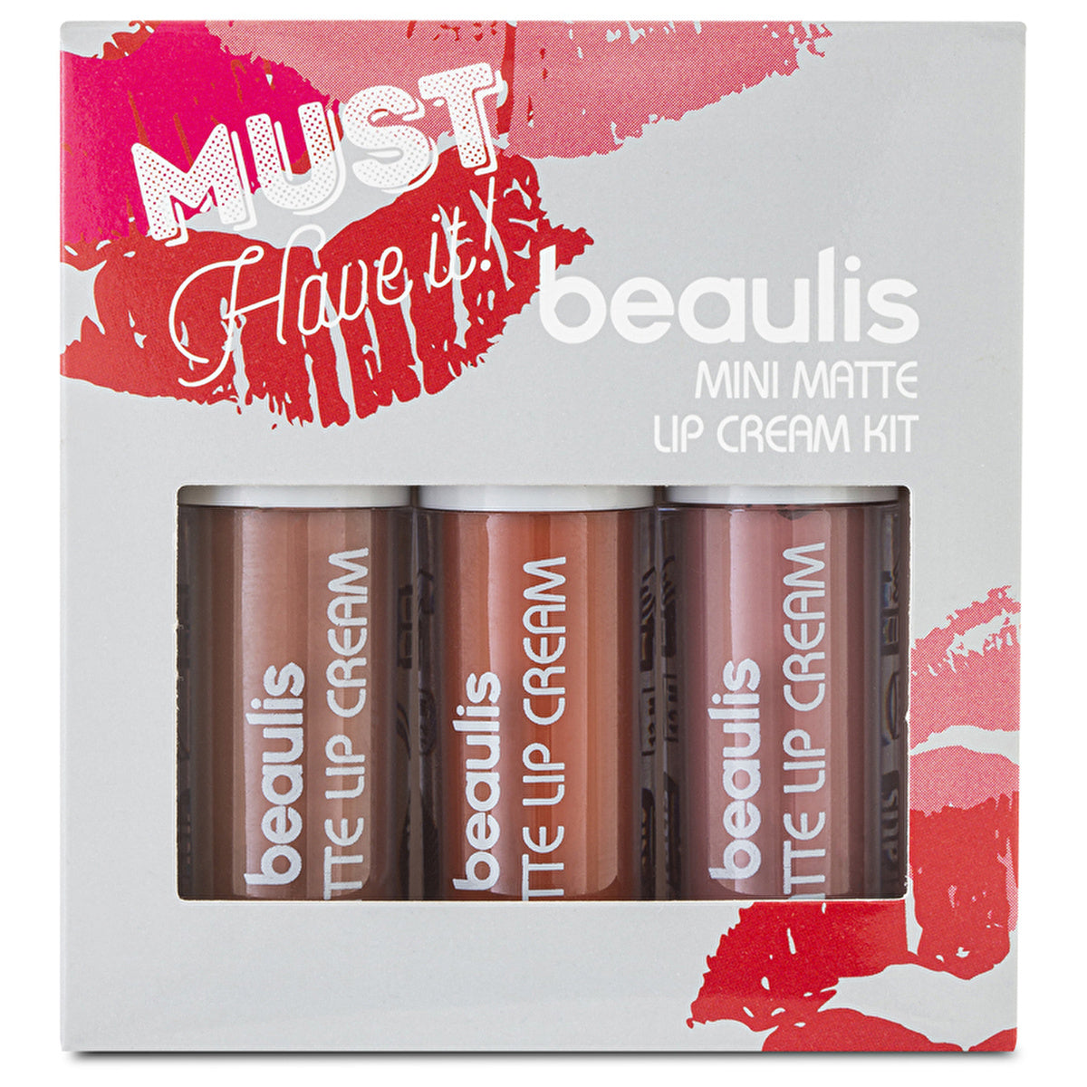 Beaulis Mini Matte Liquid Lipstick Set 242 - Rich Pigment | Soft Finish - Image #2