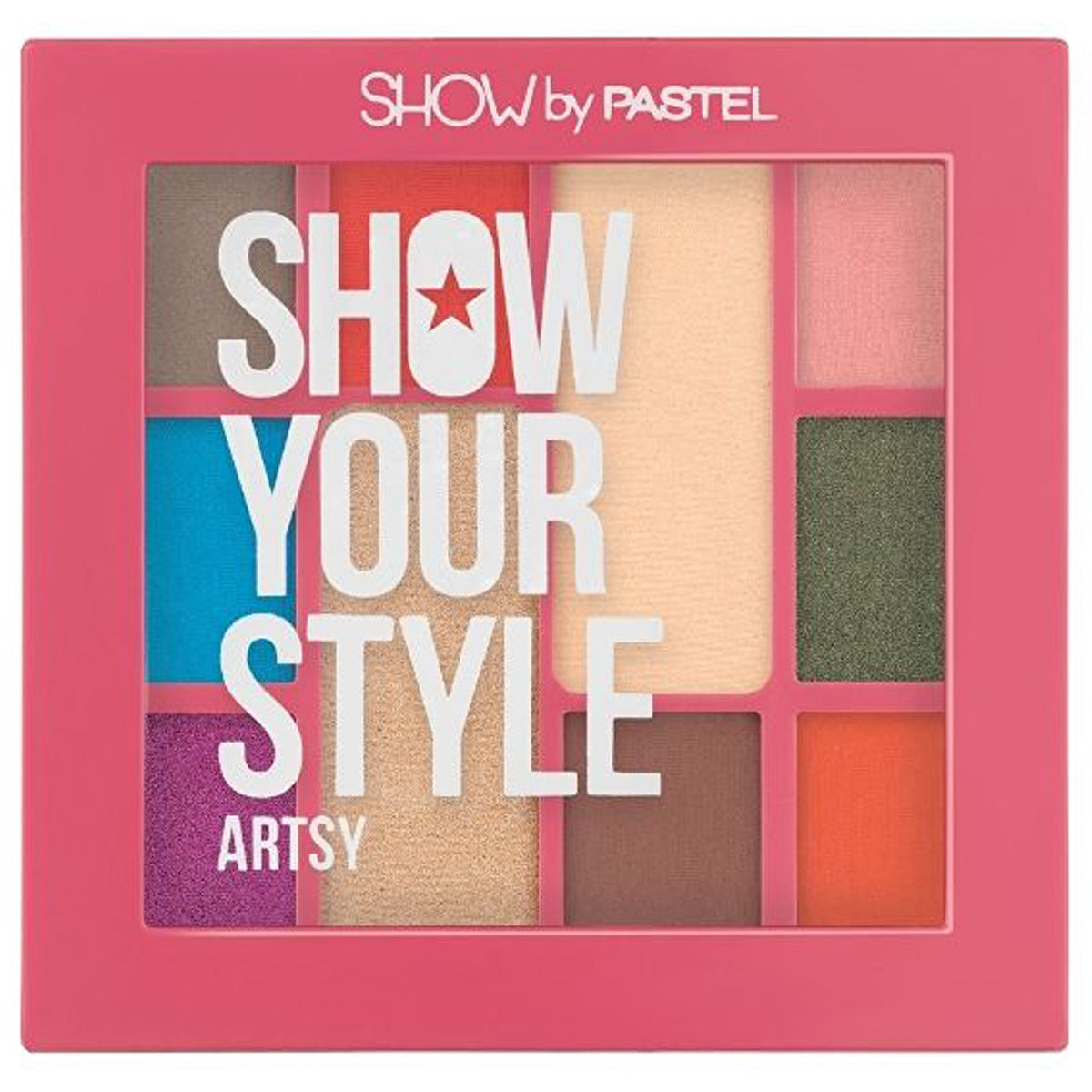 Show By Pastel Show Your Style Eyeshadow Set - 10 Vibrant Colors | Vegan & Cruelty-Free