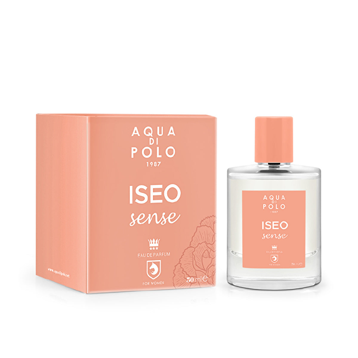 Aqua Di Polo 1987 Iseo Sense EDP Women's Perfume 50ml - Elegant Aroma - Image #3