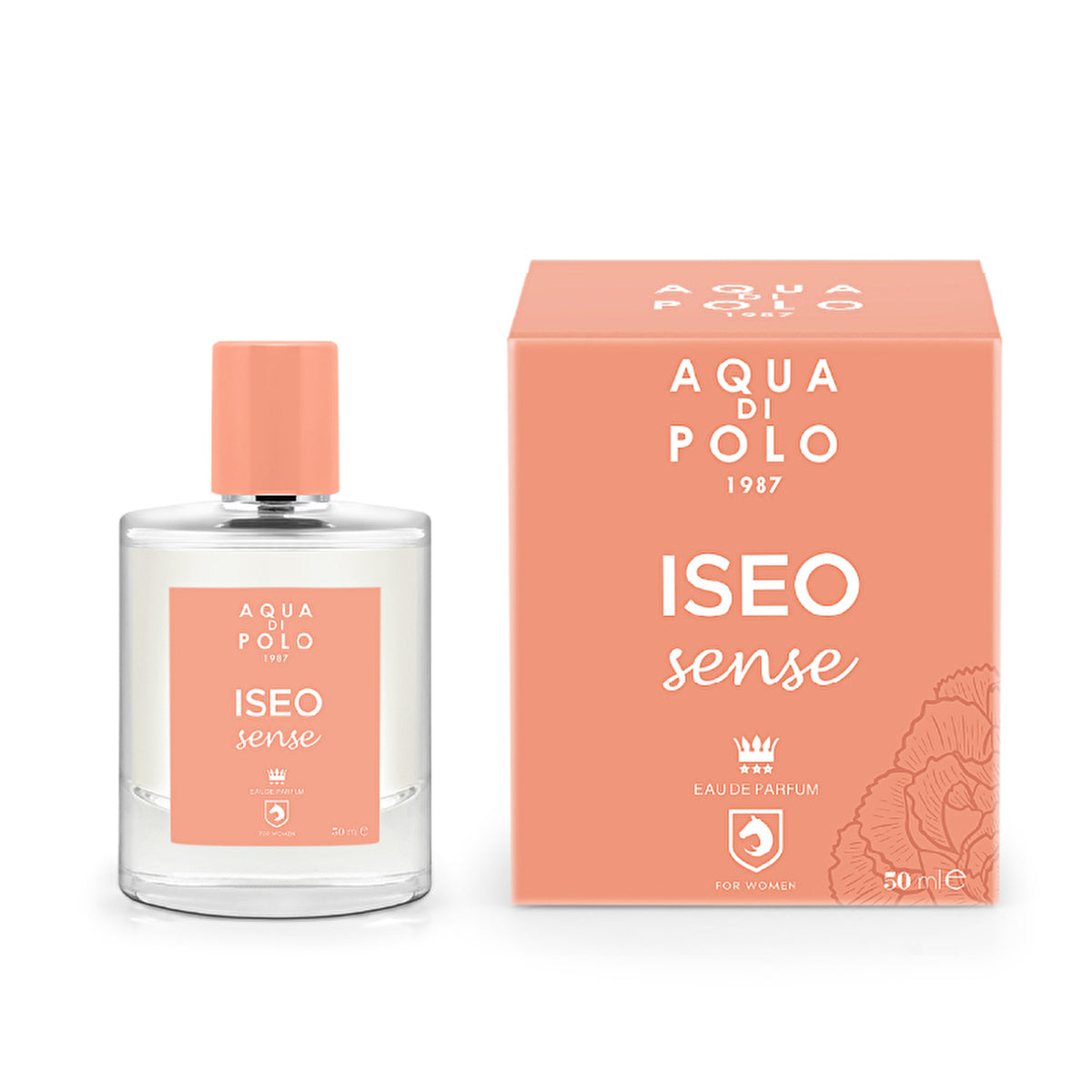 Aqua Di Polo 1987 Iseo Sense EDP Women's Perfume 50ml - Elegant Aroma - Image #1