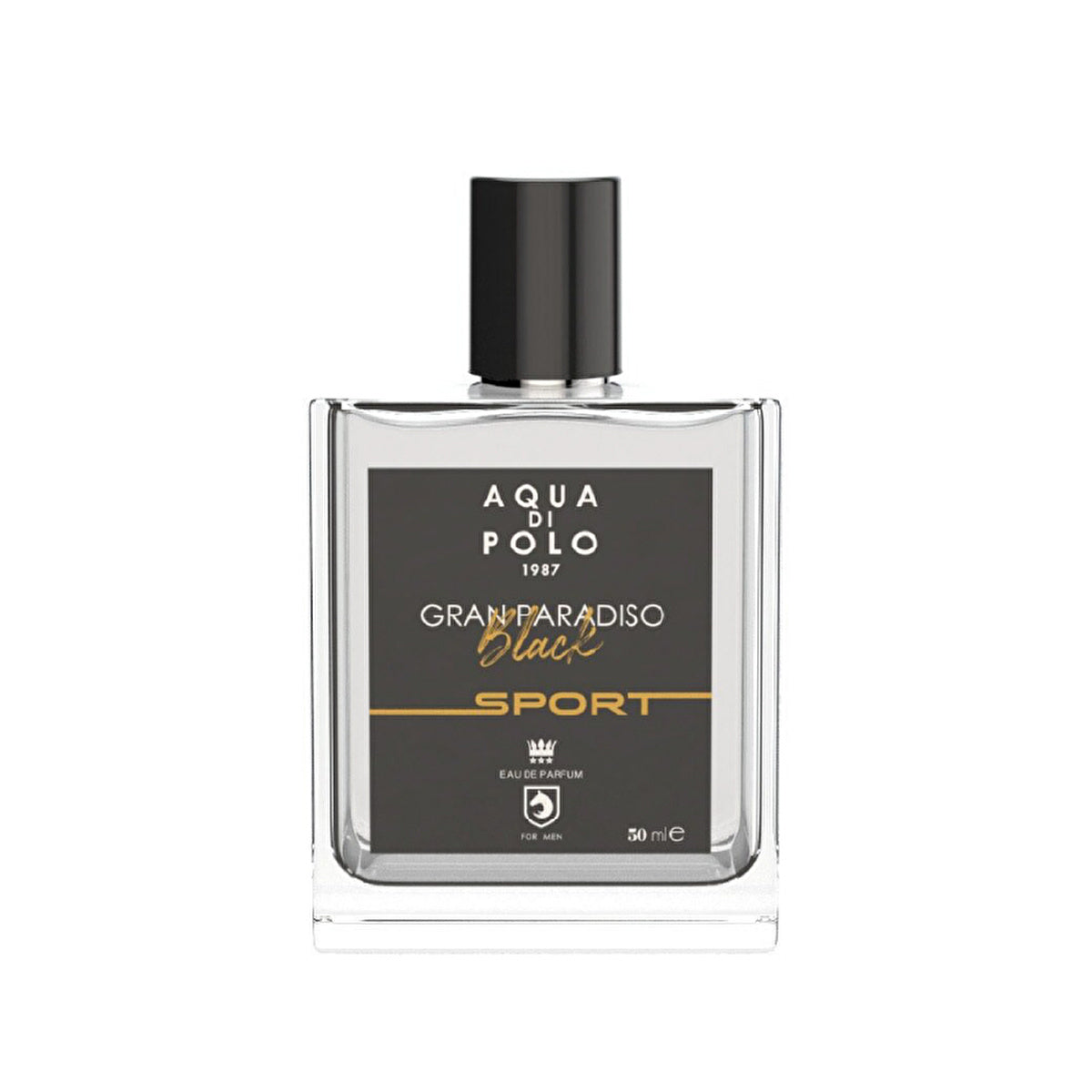 Aqua Di Polo 1987 Gran Paradiso Black Sport EDP - 50ml | Men's Fragrance