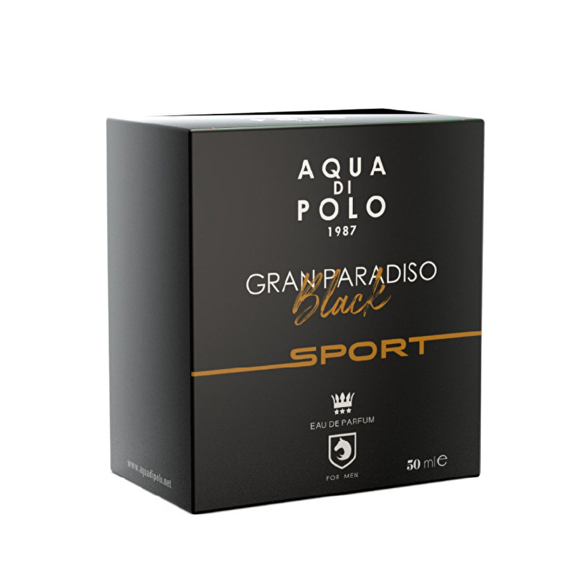 Aqua Di Polo 1987 Gran Paradiso Black Sport EDP - 50ml | Men's Fragrance