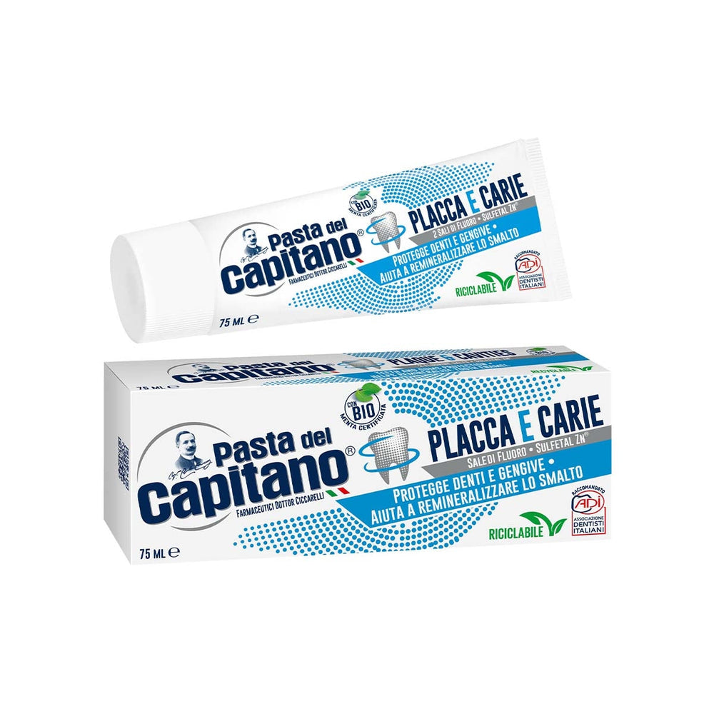 Pasta Del Capitano Plaque & Cavity Protection Toothpaste 75 ml