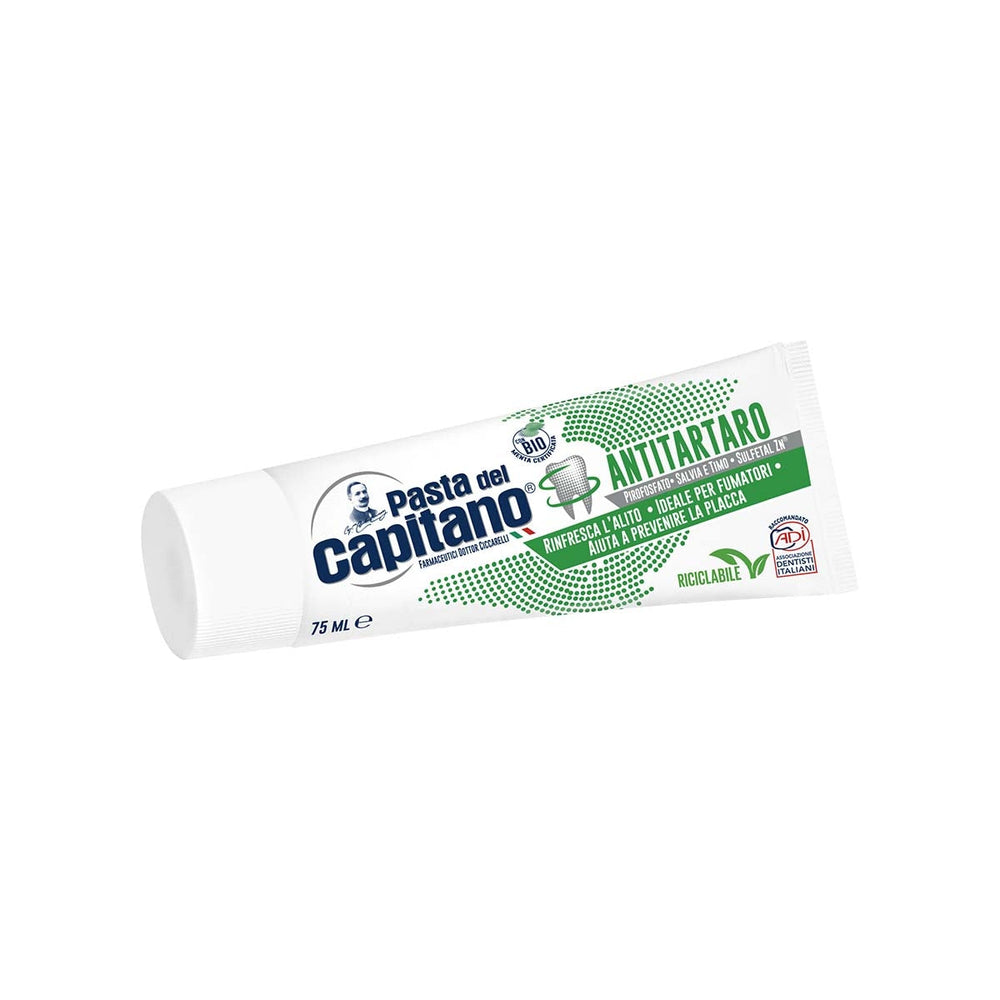 Pasta Del Capitano Anti-Tartar Toothpaste Fresh Mint 75 ml