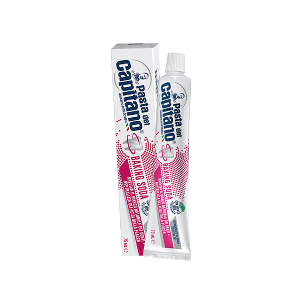 Pasta Del Capitano Baking Soda Toothpaste for Whitening 75 ml