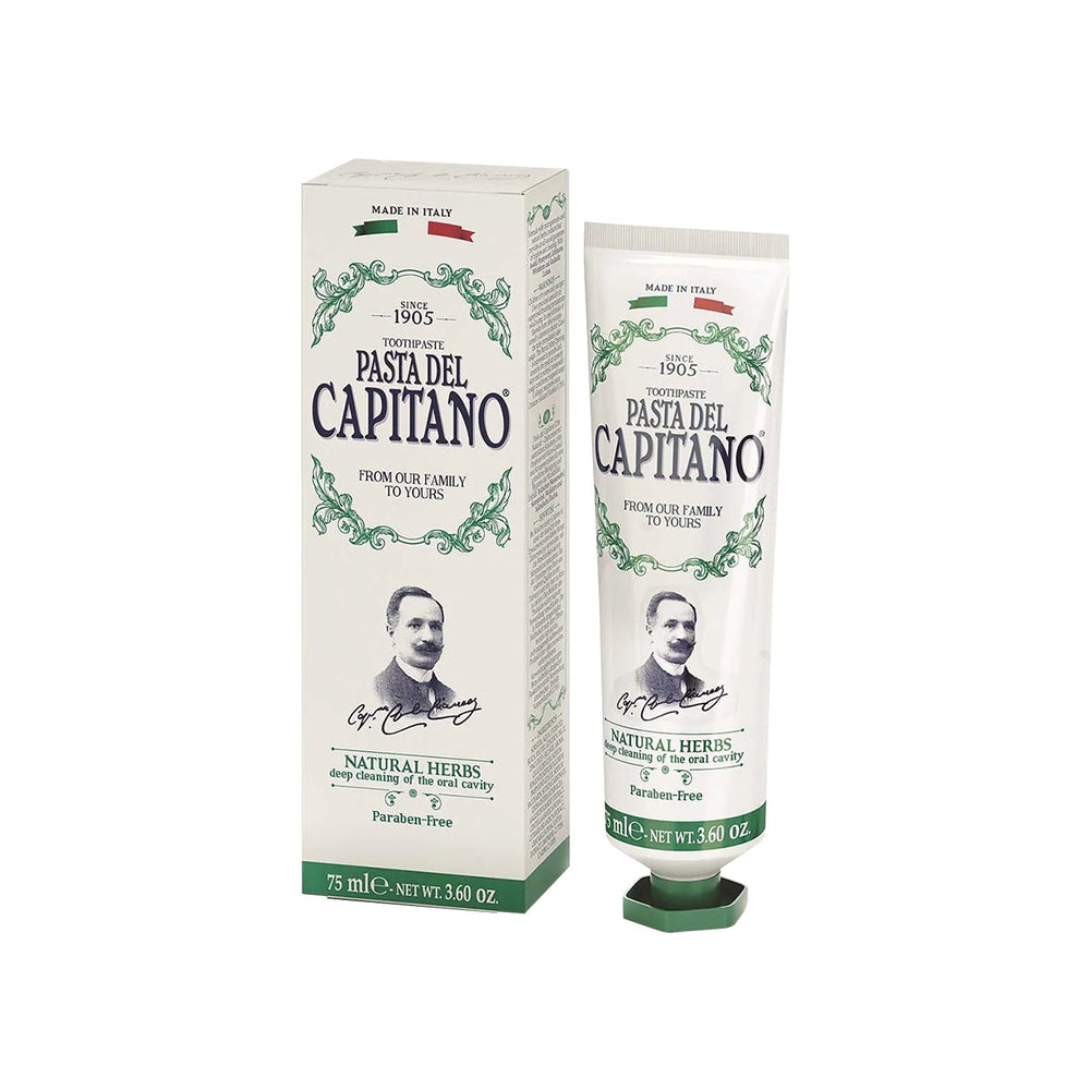 Pasta Del Capitano 1905 Herbal Toothpaste for Fresh Breath 75 ml
