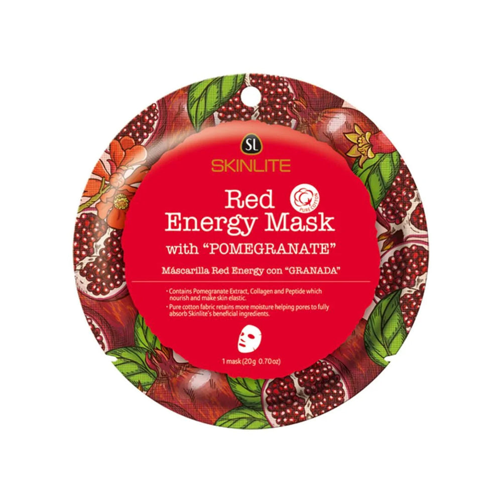 Skinlite Red Energy Sheet Mask for Radiant Skin 20g
