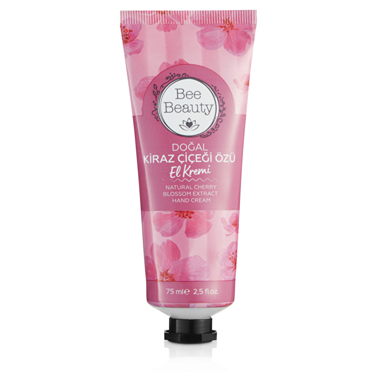 Bee Beauty Natural Cherry Blossom Hand Cream 75ml - Deep Moisturization | Premium