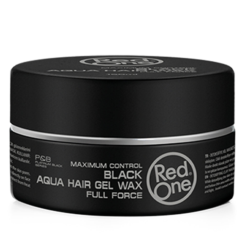 Red One Black Aqua Wax 150ml - Long-Lasting Hold | Hair Styling
