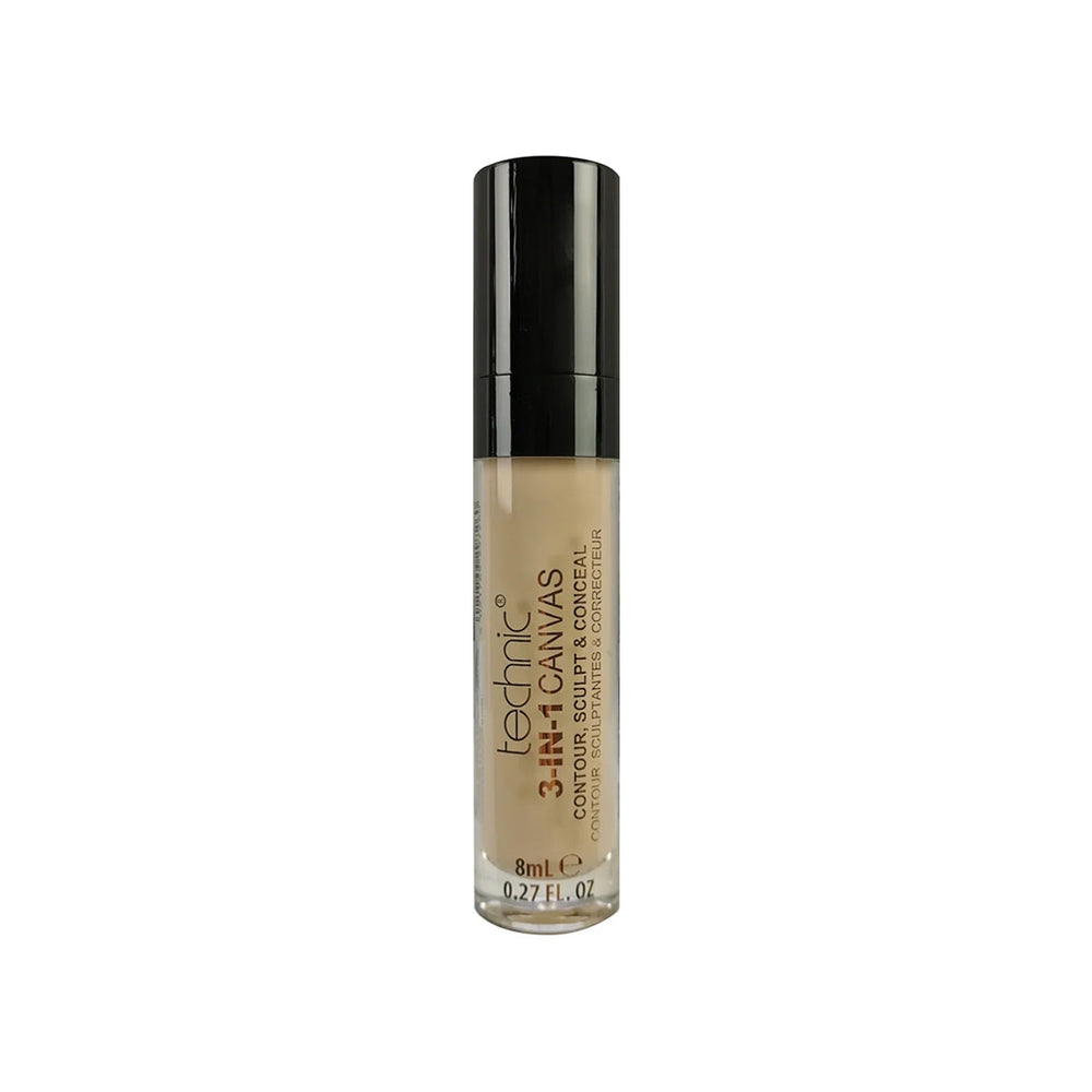 Technic 3-in-1 Canvas Concealer High Coverage Ivory 8ml