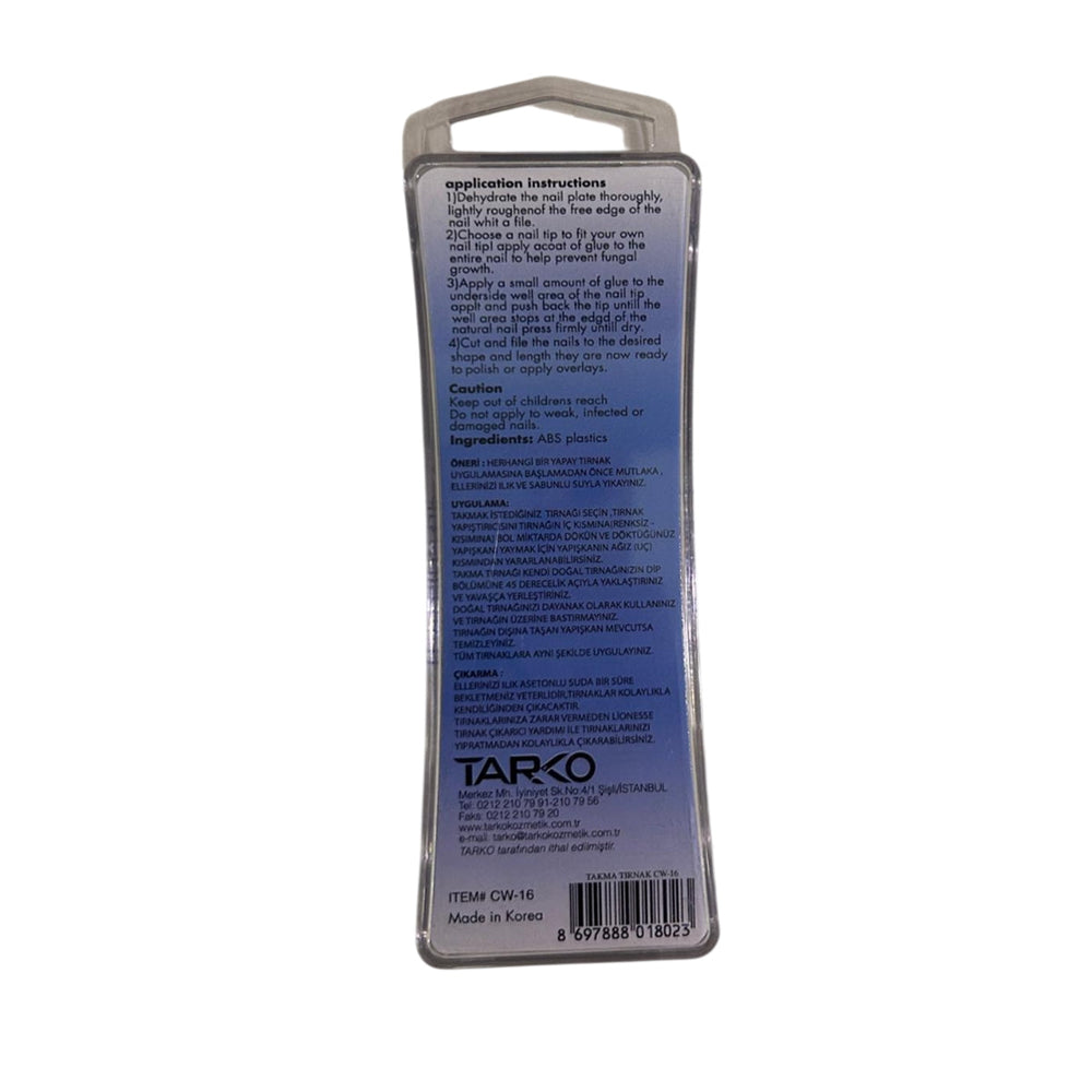 Donowa CW-16 False Nails for Instant Manicure Finish