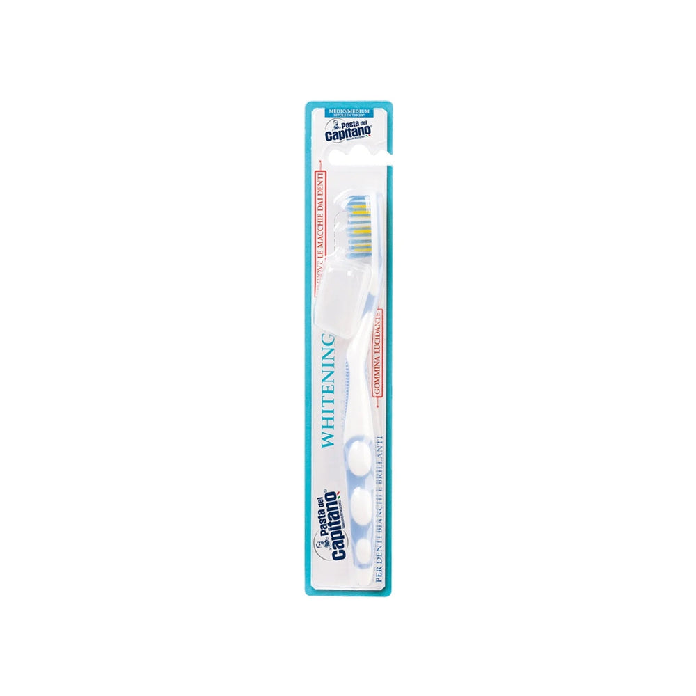 Pasta Del Capitano Whitening Medium Toothbrush for Plaque Removal