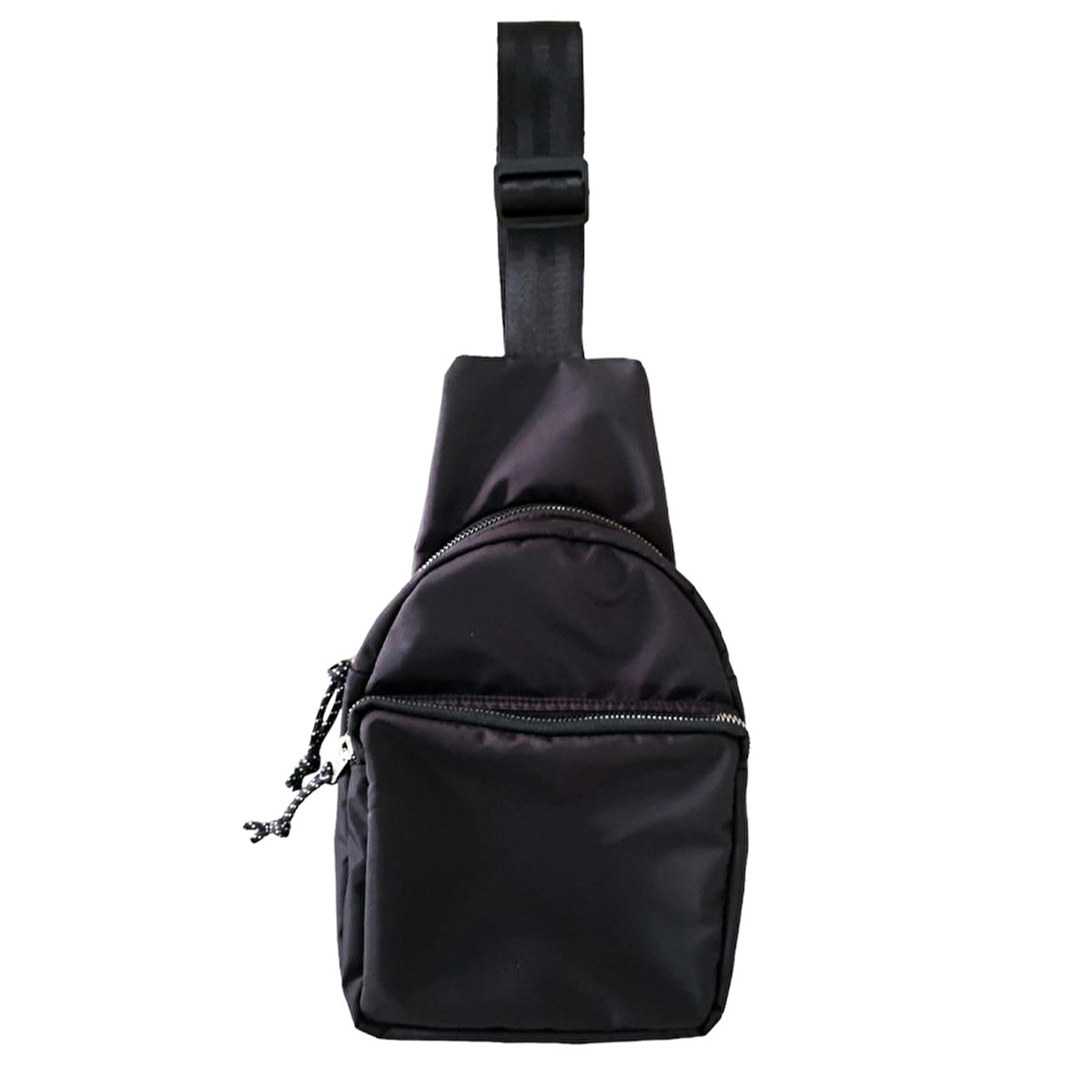 Eklips Black Crossbody Bag - Unisex Design | Lightweight & Stylish - Image #1