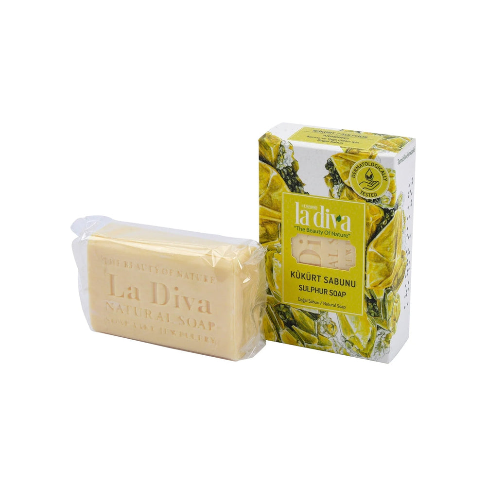 La Diva Sulfur Soap Deep Cleansing Bar 100g