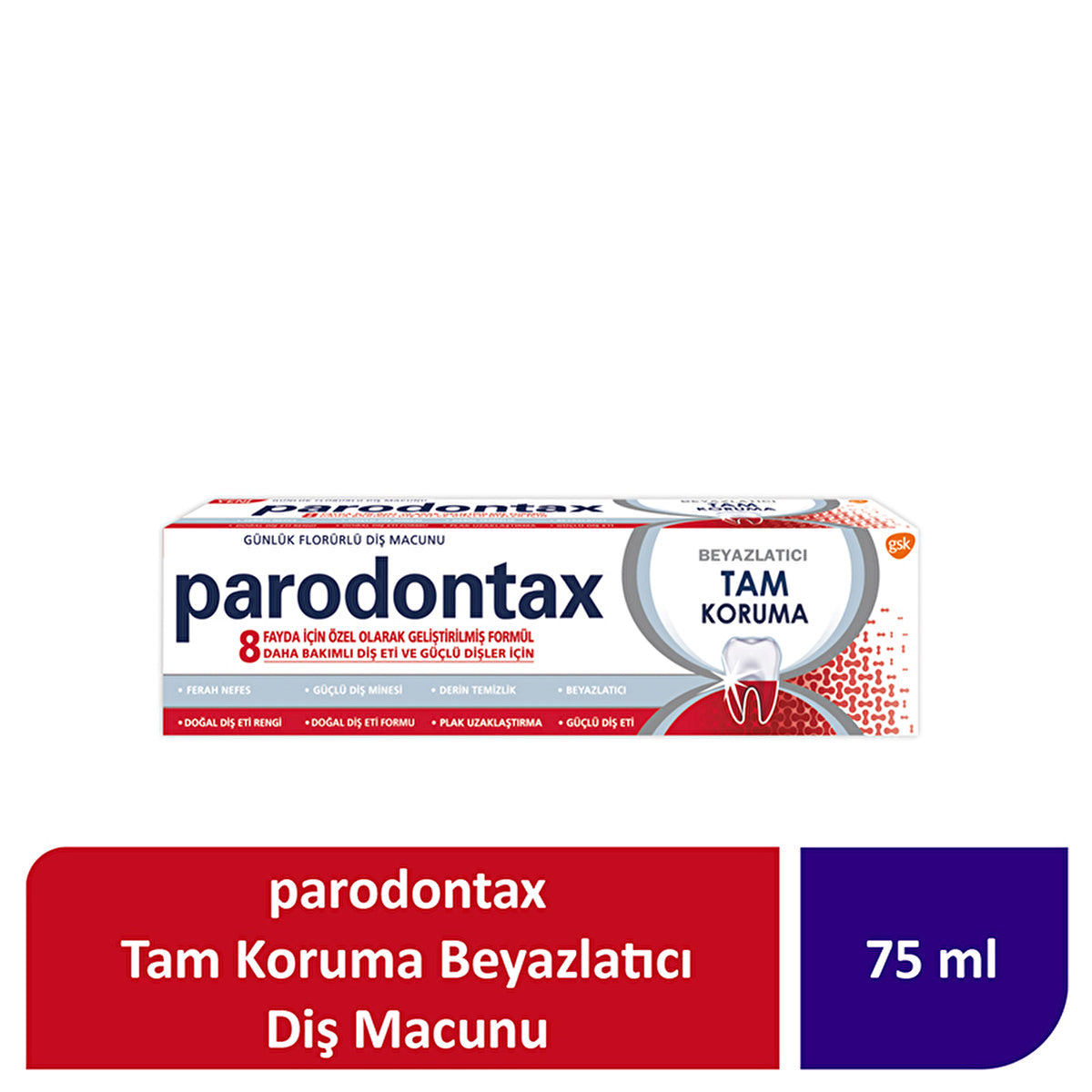 Parodontax Complete Care Whitening Toothpaste 75ml - 8 Benefits - Image #4