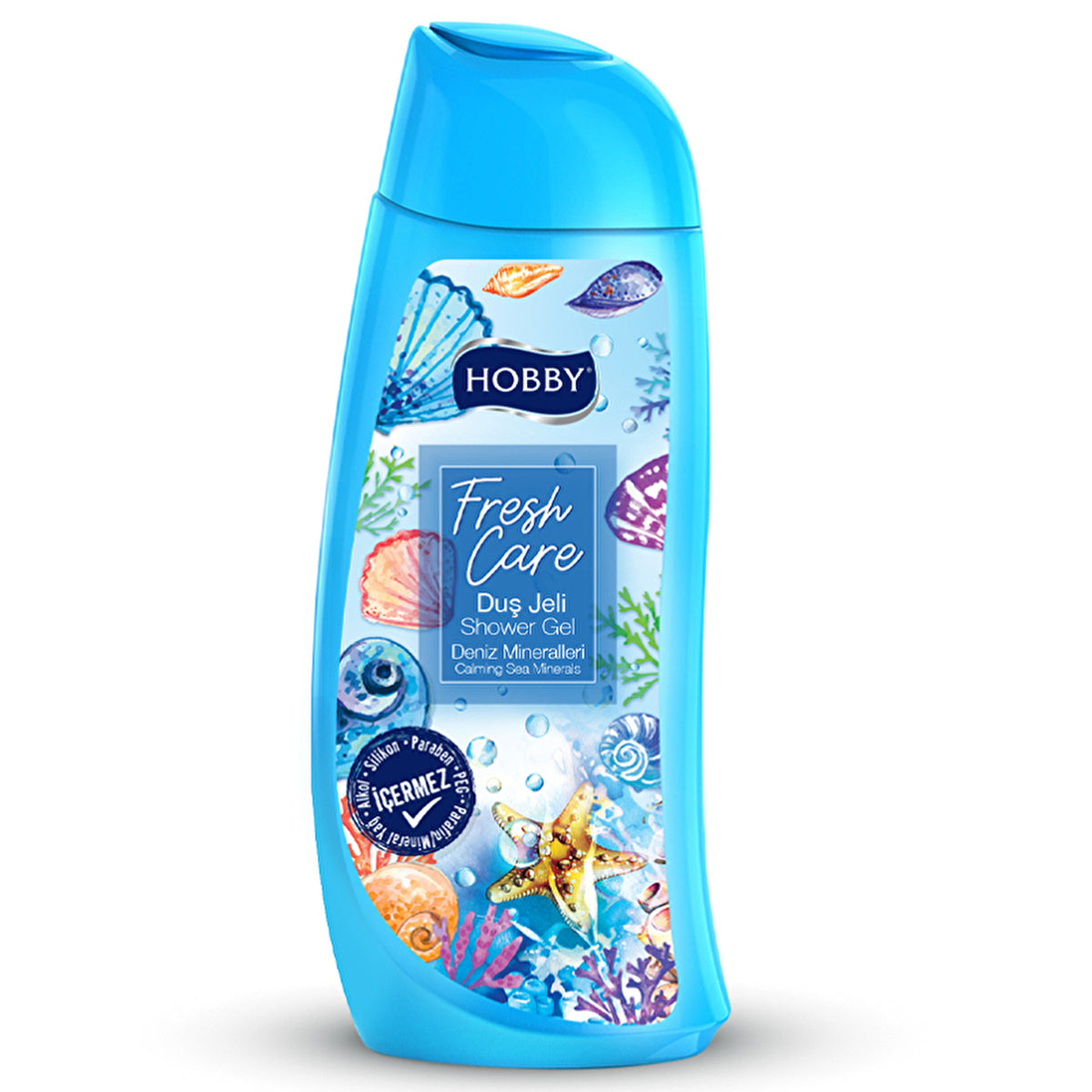 Hobby Fresh Care Sea Minerals Shower Gel 16oz - Moisturizing Formula | 500ml - Image #1