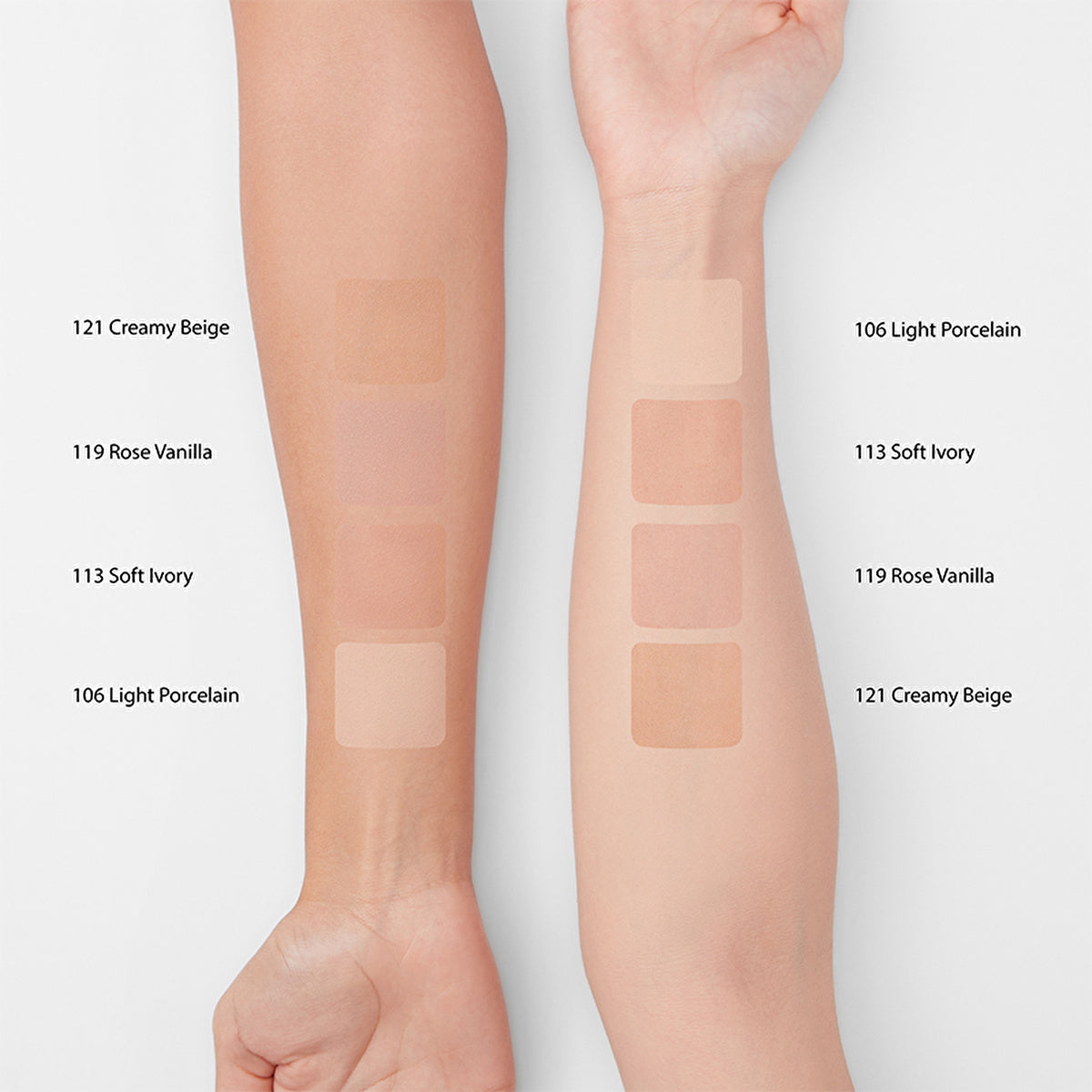 LYKD Matte Foundation 106 Light Porcelain - Smooth Finish | Flawless Coverage